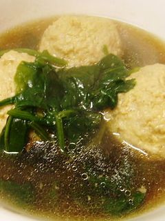 ☆フワフワ肉団子の中華スープ☆-レシピのメイン写真