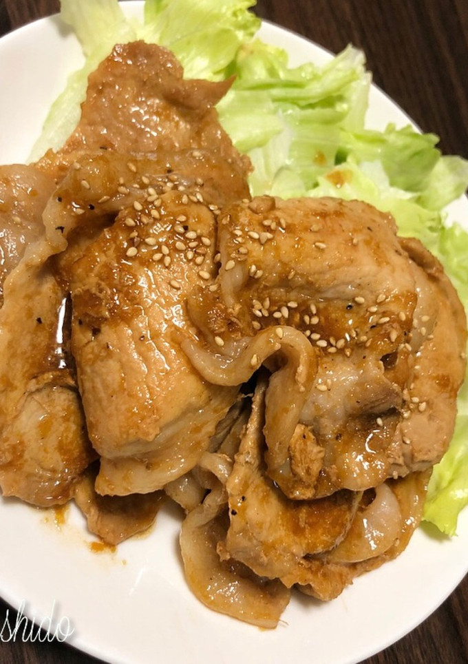 超簡単・豚の生姜焼き-レシピのメイン写真
