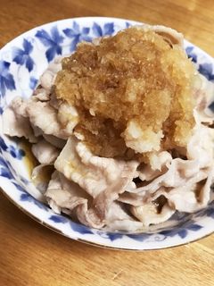 ピーラー大根で☆しゃぶしゃぶおろしポン酢-レシピのメイン写真