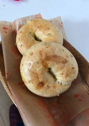 基本のライ麦ベーグル ナッツ編-レシピのメイン写真