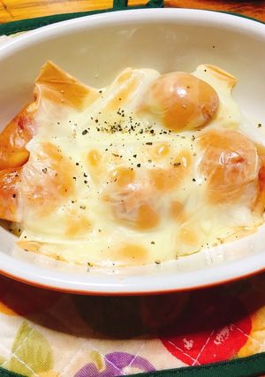 長芋とウインナーのチーズ焼き-レシピのメイン写真