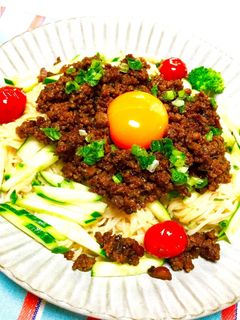 簡単そうめんアレンジ*汁なし坦々麺風-レシピのメイン写真