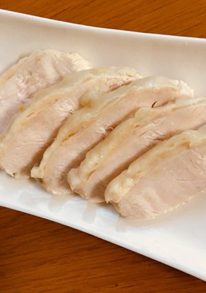 改良版！レンジでサラダチキン柚子胡椒風味-レシピのメイン写真