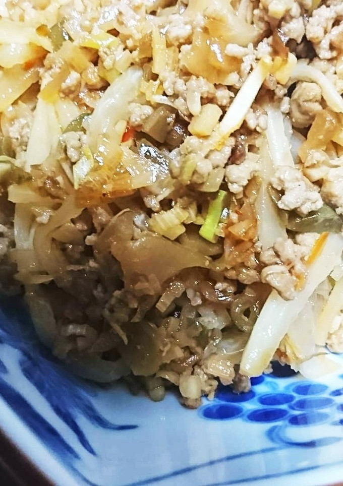 大根とザーサイと挽き肉の炒め物-レシピのメイン写真