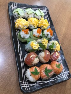 パーティーメニュー おもてなし 手鞠寿司-レシピのメイン写真