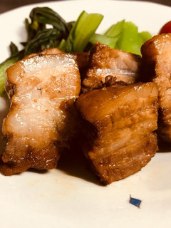 圧力鍋で!ごま油香る☆豚の角煮♬-レシピのメイン写真