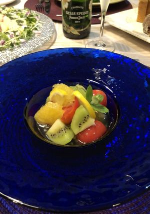 フルーツトマトとキウイのハチミツレモン-レシピのメイン写真
