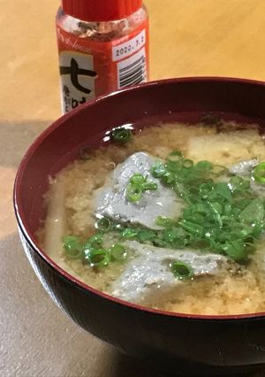 カタクチイワシのつみれ汁味噌仕立て♪-レシピのメイン写真
