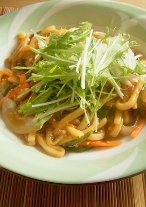南蛮風焼きうどん-レシピのメイン写真