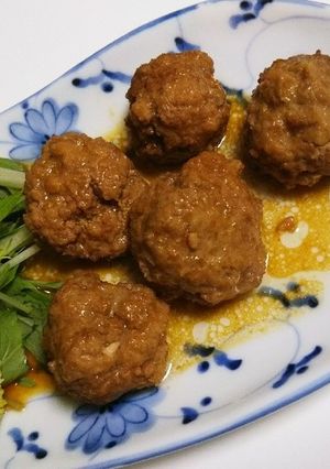 ご飯がすすむ 母 直伝の肉団子【覚書】-レシピのメイン写真