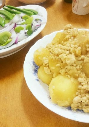 新じゃが★じゃがいもとひき肉のゴロゴロ煮-レシピのメイン写真