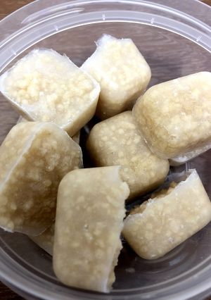 離乳食。鶏ひき肉ストック-レシピのメイン写真