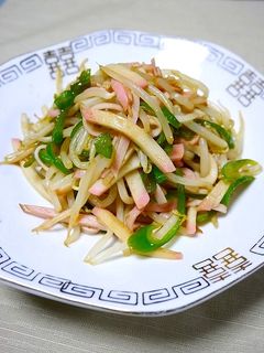 簡単!もやしとかまぼこの青椒肉絲-レシピのメイン写真