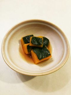 お弁当用 かぼちゃの煮物(少量)-レシピのメイン写真