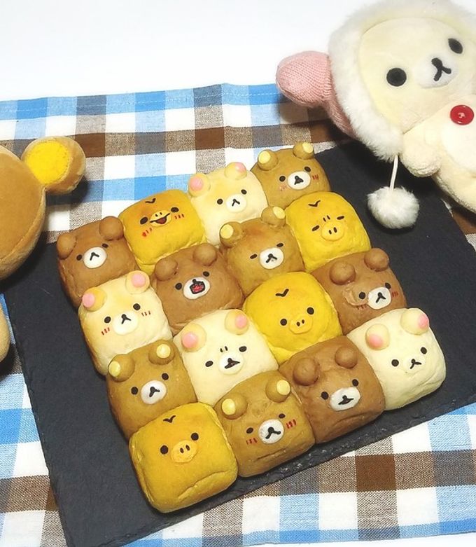 リラックマのちぎりパン☆-レシピのメイン写真
