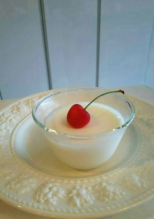 牛乳ゼリー(少量)-レシピのメイン写真