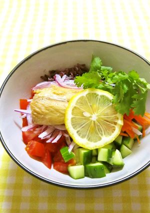 鯖とレモンのベジボウル☆-レシピのメイン写真