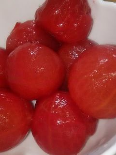 ミニトマトの砂糖漬け?かけ?-レシピのメイン写真