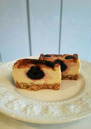 水切りヨーグルトケーキinダークチェリー-レシピのメイン写真