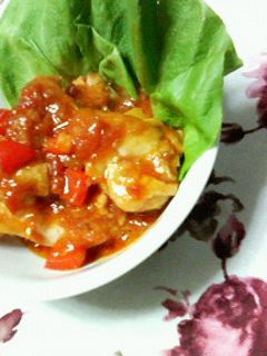✿トマトソース缶で❀簡単✿鶏手羽元煮込み-レシピのメイン写真