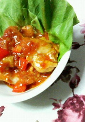 ✿トマトソース缶で❀簡単✿鶏手羽元煮込み-レシピのメイン写真