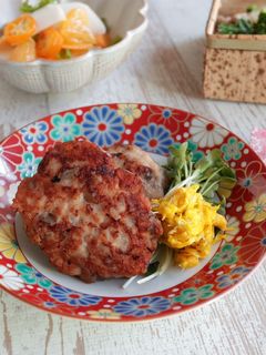 イカとセロリのハンバーグ-レシピのメイン写真
