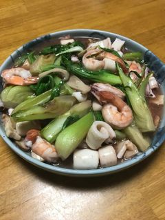 チンゲン菜のあんかけ中華炒め-レシピのメイン写真