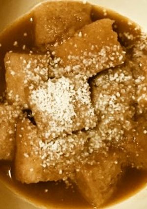母親の介護食にビーフシチュー食パン粥-レシピのメイン写真