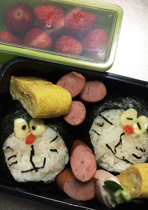 息子弁当!キャラ弁 ドラえもん♪-レシピのメイン写真