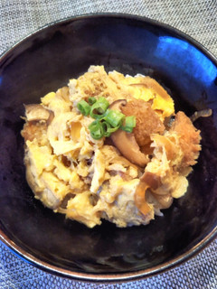 めんつゆdeカツ丼 しいたけ入り-レシピのメイン写真