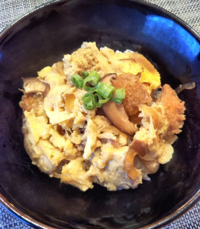 めんつゆdeカツ丼 しいたけ入り-レシピのメイン写真