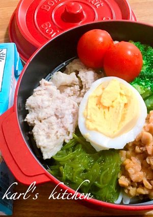 簡単こんにゃく麺冷やしうどん覚書-レシピのメイン写真