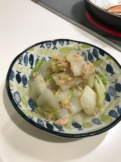 レンチン★白菜とツナの中華和え-レシピのメイン写真