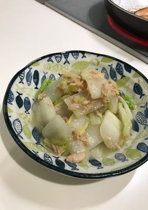 レンチン★白菜とツナの中華和え-レシピのメイン写真