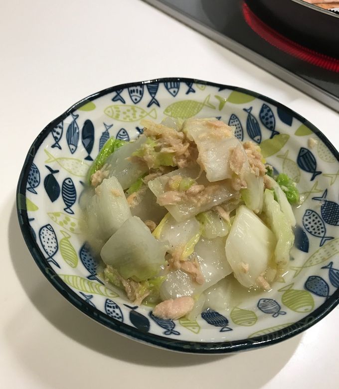 レンチン★白菜とツナの中華和え-レシピのメイン写真