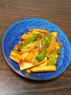 魚肉ソーセージケチャップ炒め お弁当にも-レシピのメイン写真