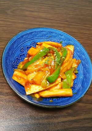 魚肉ソーセージケチャップ炒め お弁当にも-レシピのメイン写真