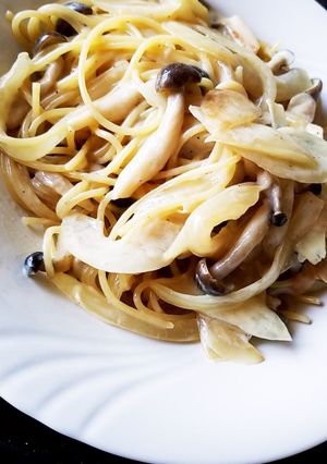 簡単✩クリームパスタ-レシピのメイン写真