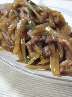 じゃがいもと豚肉の中華炒め-レシピのメイン写真