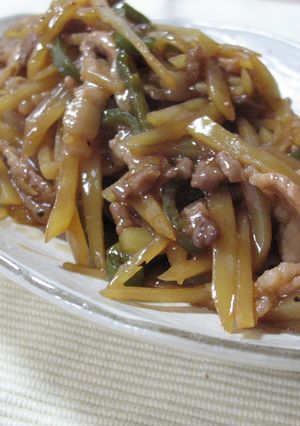 じゃがいもと豚肉の中華炒め-レシピのメイン写真