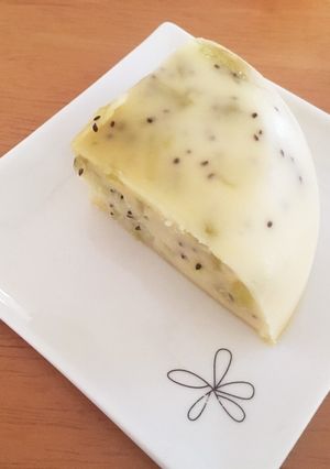 レンジでもっちりキウイヨーグルトケーキ-レシピのメイン写真