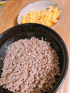 最強!ご飯のお供♪焼肉のたれで簡単そぼろ-レシピのメイン写真