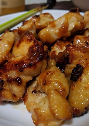 貰った揚げせんべいで唐揚げ-レシピのメイン写真