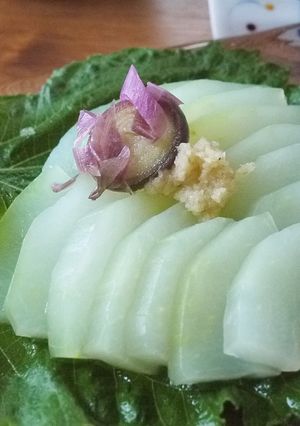 夕顔のお刺身-レシピのメイン写真
