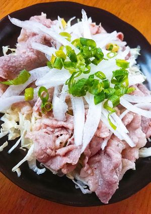 豚肉と新玉ねぎの冷しゃぶサラダ-レシピのメイン写真