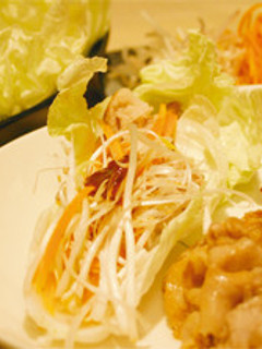 娃々菜ラッピングサラダ-レシピのメイン写真