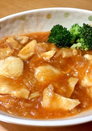 エビチリならぬ胸肉de鶏チリ♪-レシピのメイン写真