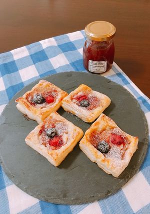 クリームチーズとベリーのパイ-レシピのメイン写真