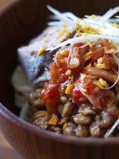 一人暮らし栄養応援 夏バテ防止うどん-レシピのメイン写真