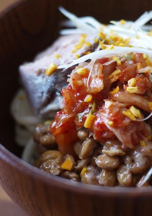 一人暮らし栄養応援 夏バテ防止うどん-レシピのメイン写真